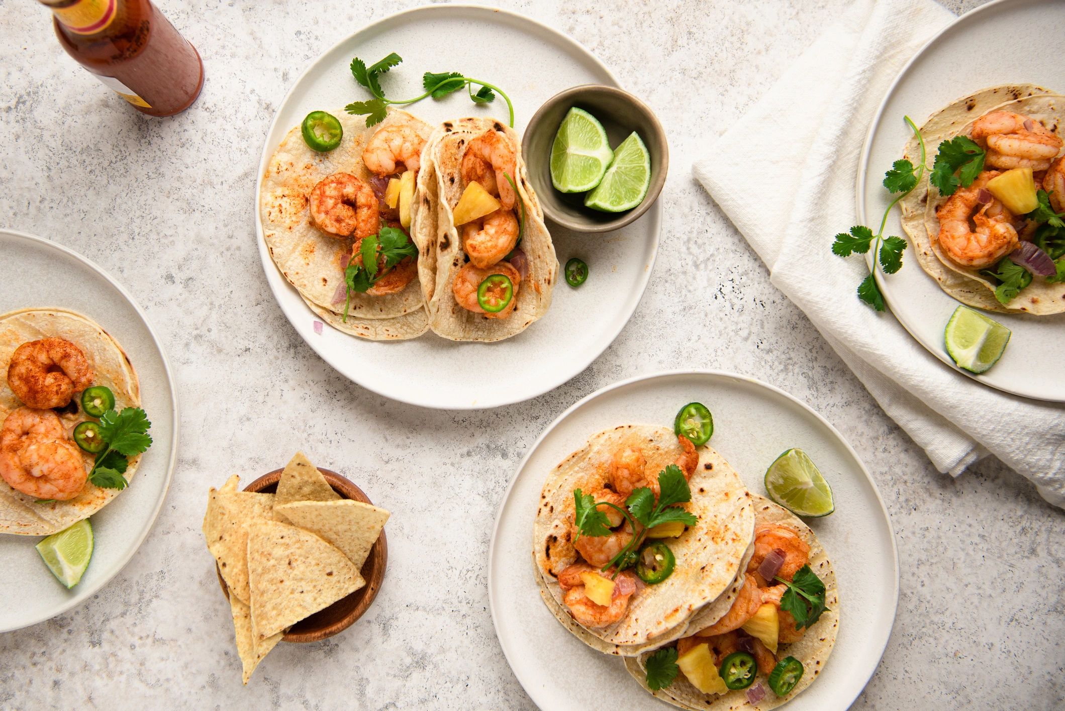 Loaded burrito with fresh ingredients